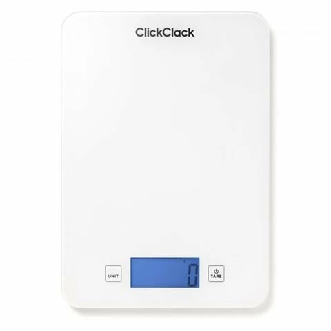 ClickClack - Equip Kitchen Scale White