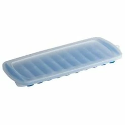 Cuisena - Flexible Ice Stick Tray With Lid Blue