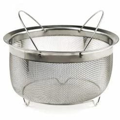 RSVP - Endurance Mesh Basket With Folding Handles