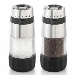 OXO - Good Grips Accent Mess-Free Salt & Pepper Grinder Set