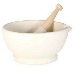 Milton Brook - Unglazed Mortar & Pestle Size 10