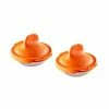Lekue - Egg Poacher Set 2pce Orange